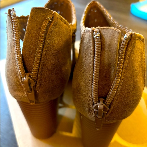 Fergalicious Parker Open Toe Ankle Boots - Picture 3 of 3